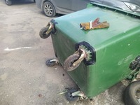 Ремонт пластикового контейнера для сборки ТБО